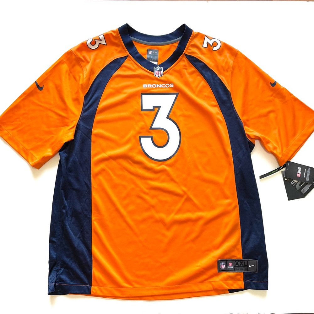 Nike On Field Denver Broncos Drew Lock Jersey Size 2XL